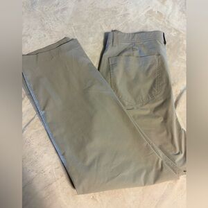Men's Straight Chino Pants in Light Taupe